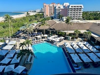 The view from our balcony