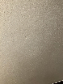 Damaged wall