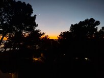 Sunset from seaview room balcony