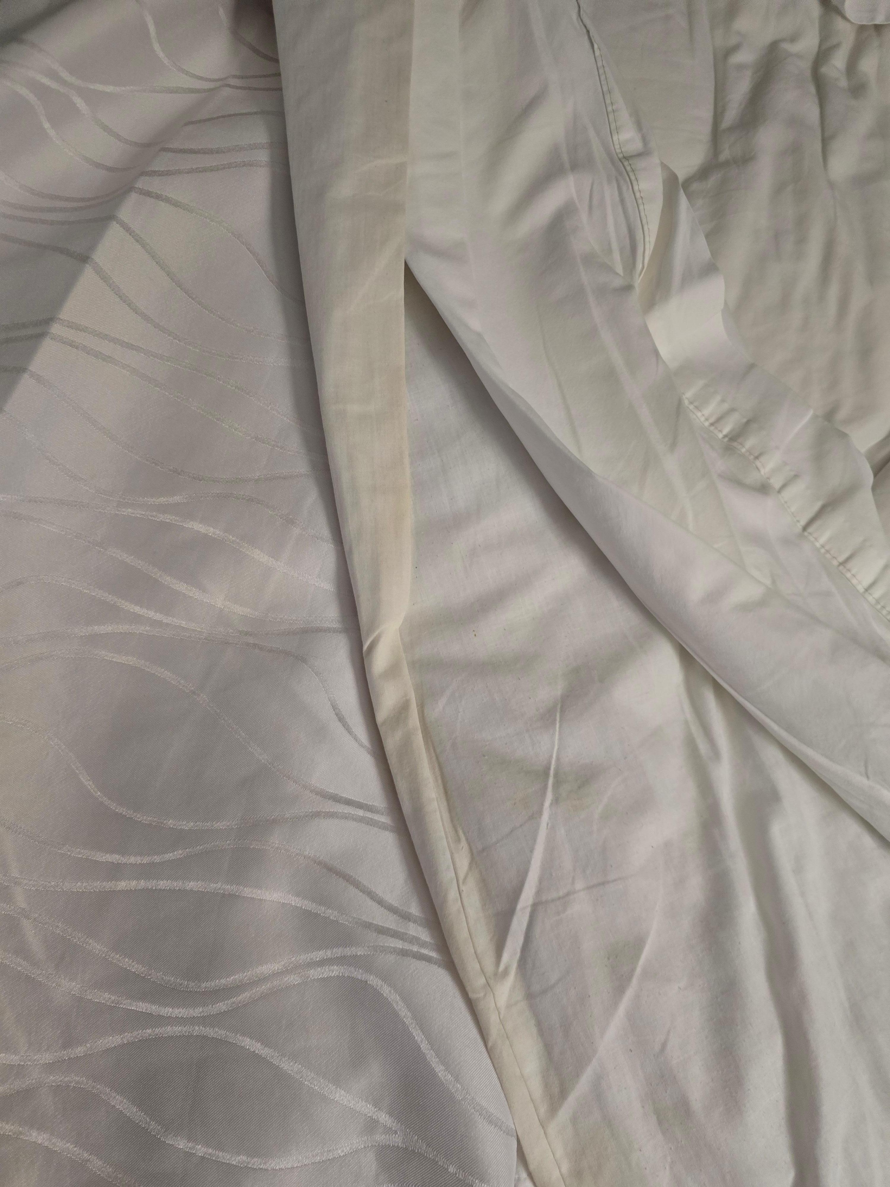 Sweat stains on bedding