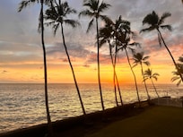 Nightly sunsets from the lanai