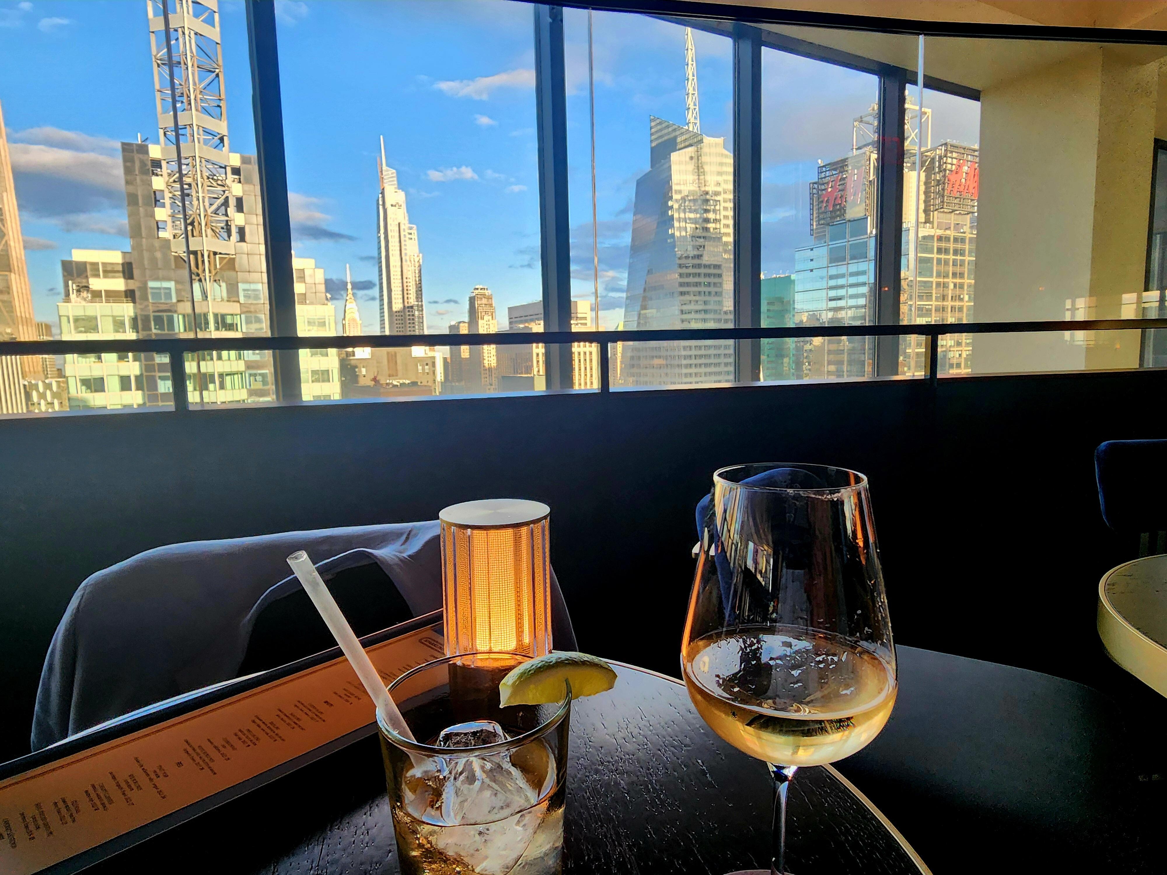 Drinks at The View