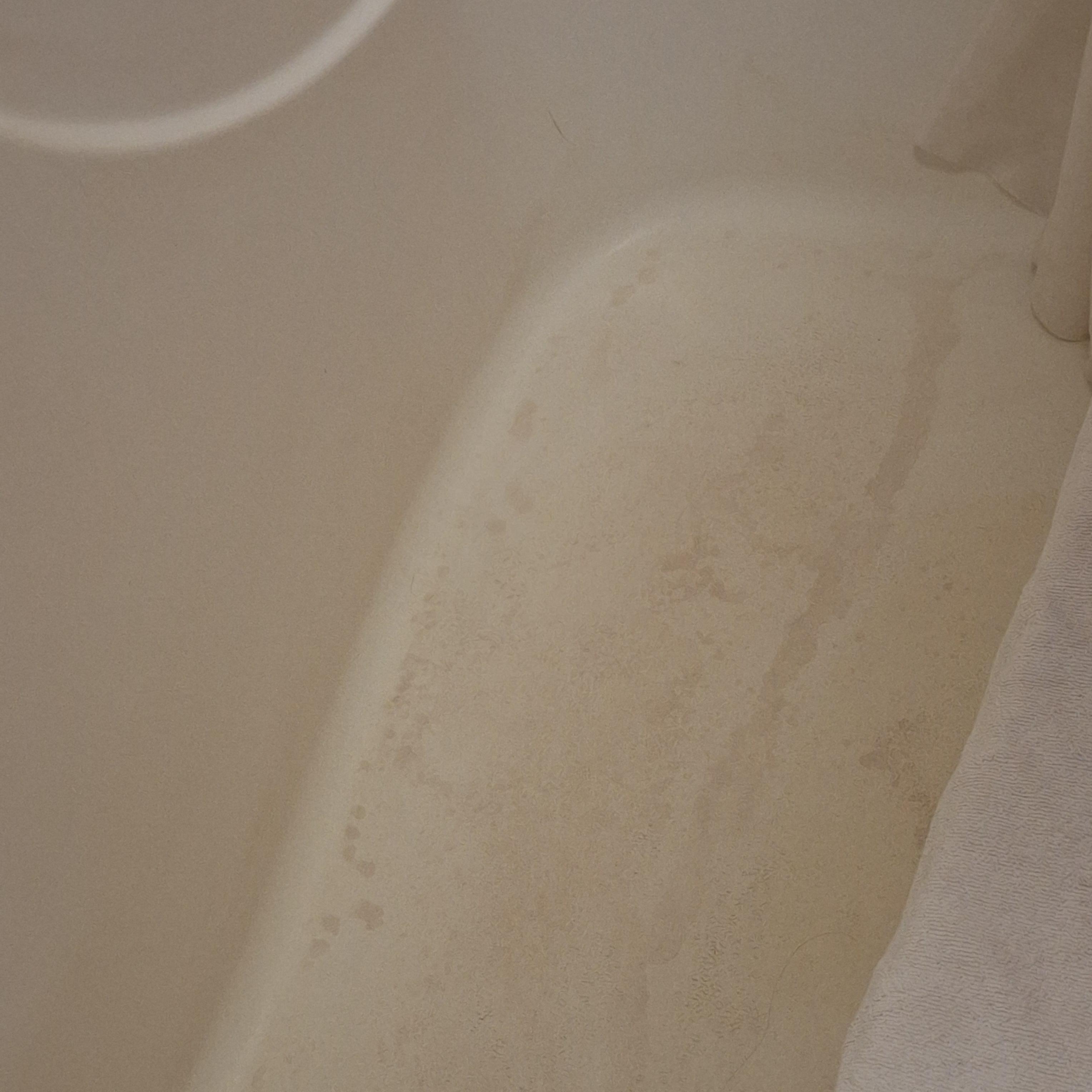 Bottom of tub