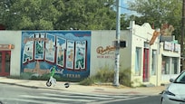 The tourism -Austin Mural spot to take a picture in front of