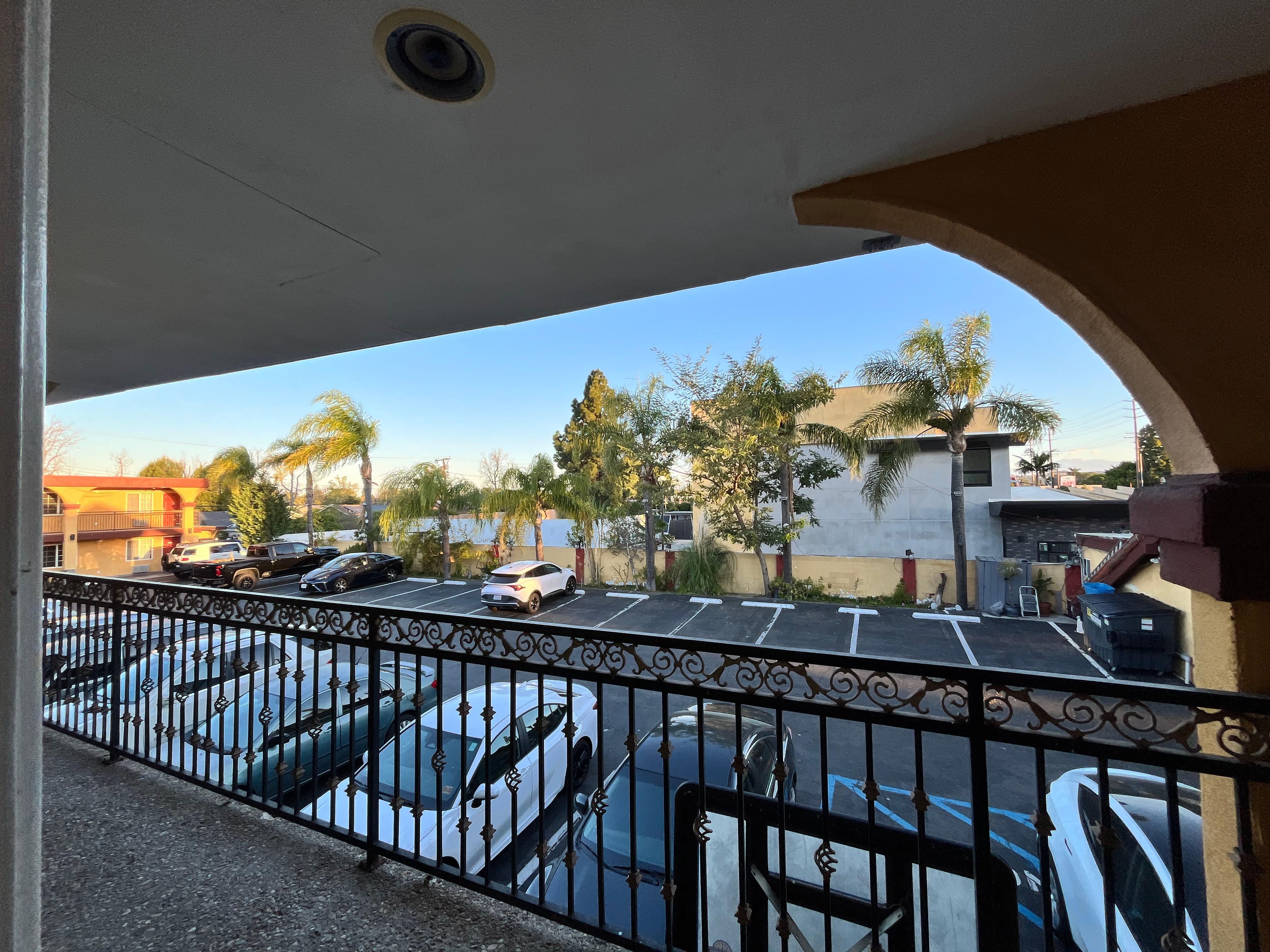 Beautiful morning and peaceful and quite motel