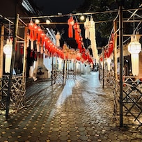 Monks Walk just down the road