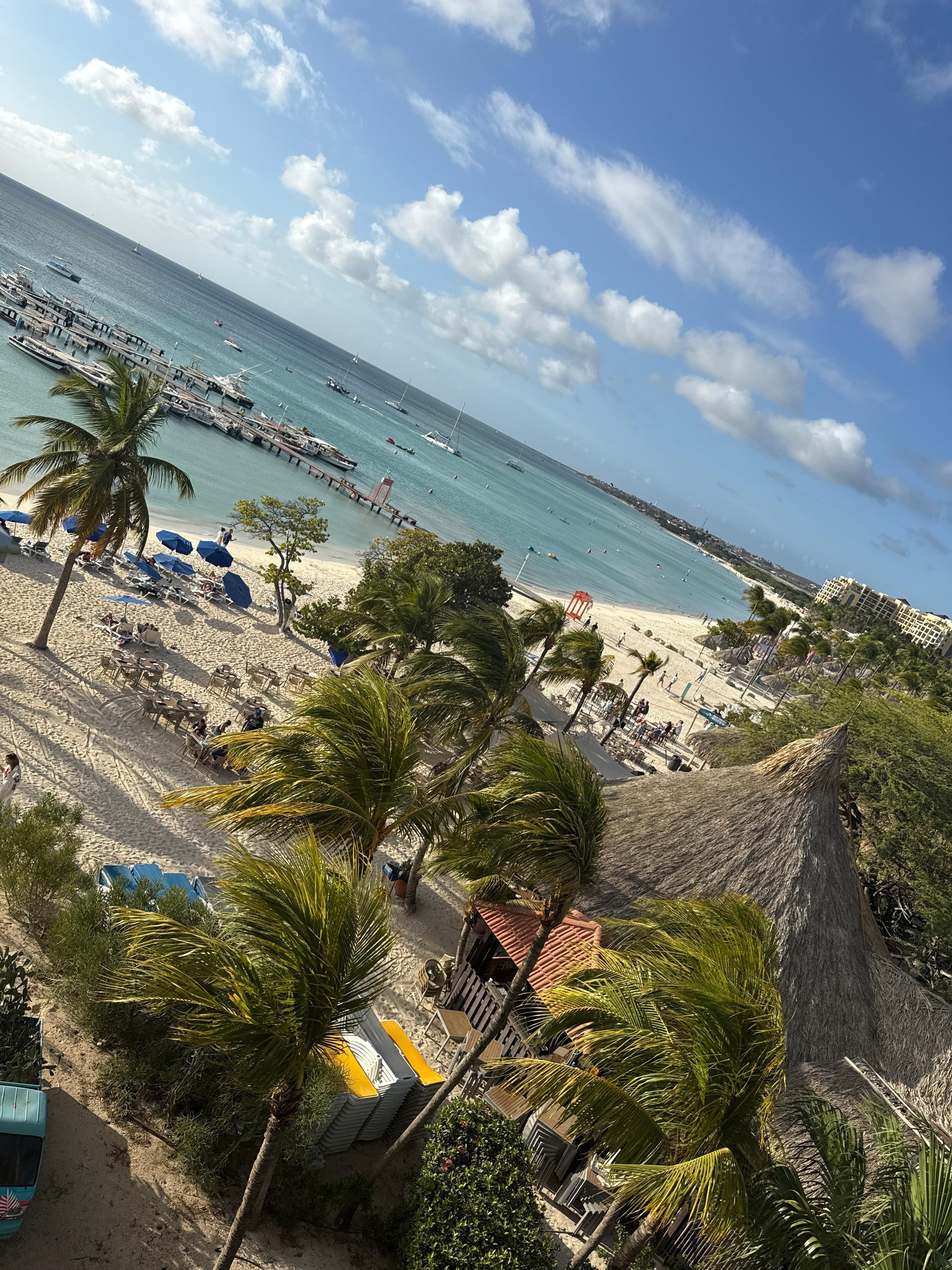 Beautiful view from the sea tower.