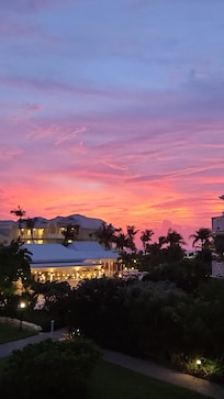 Sunset from balcony