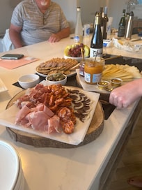 Preparing a snack in the kitchen