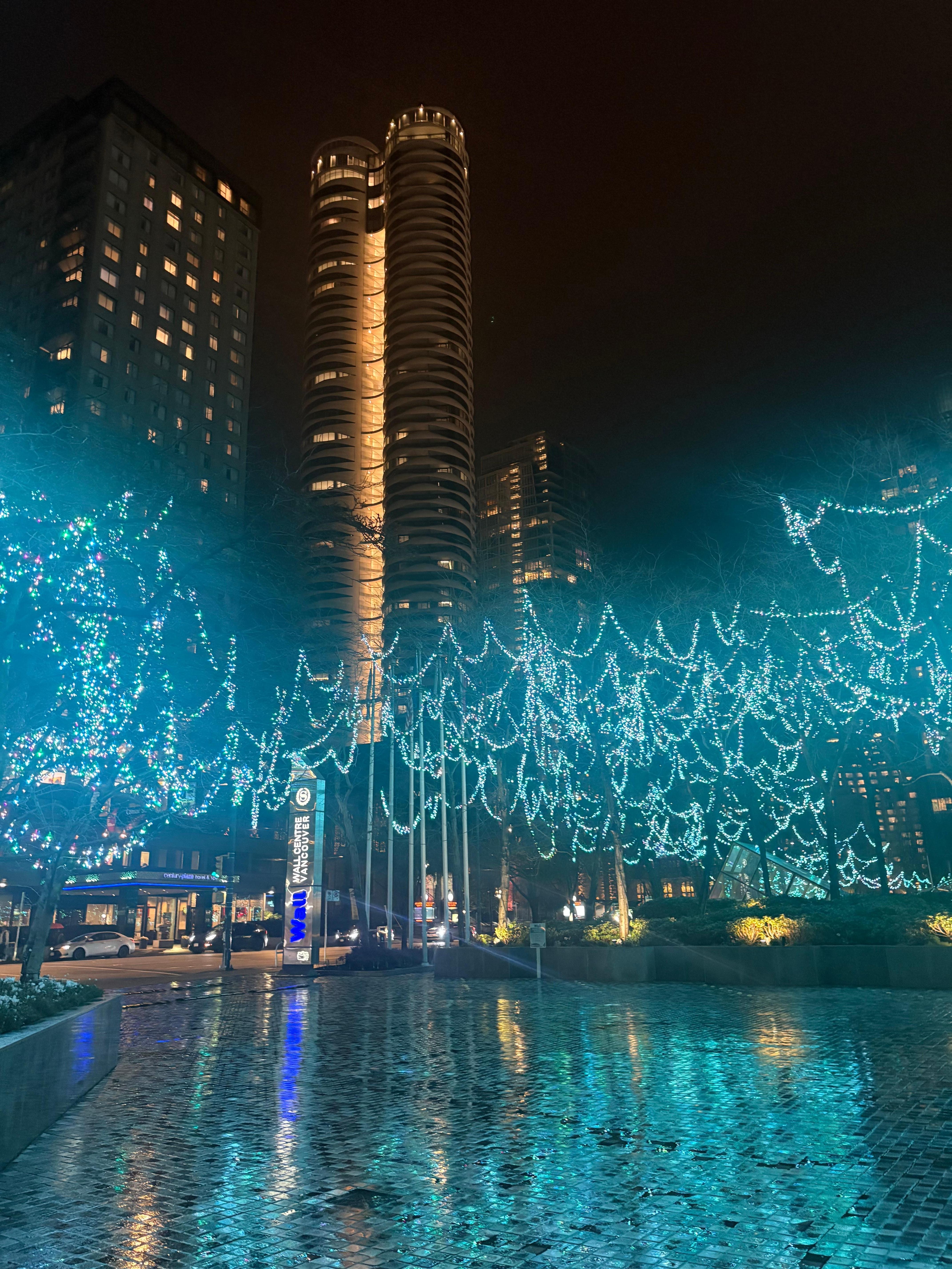 South tower valet area