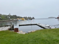 View from back yard when we left