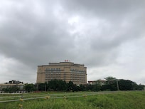 The hotel seen from my walk