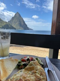 Breakfast with a view!