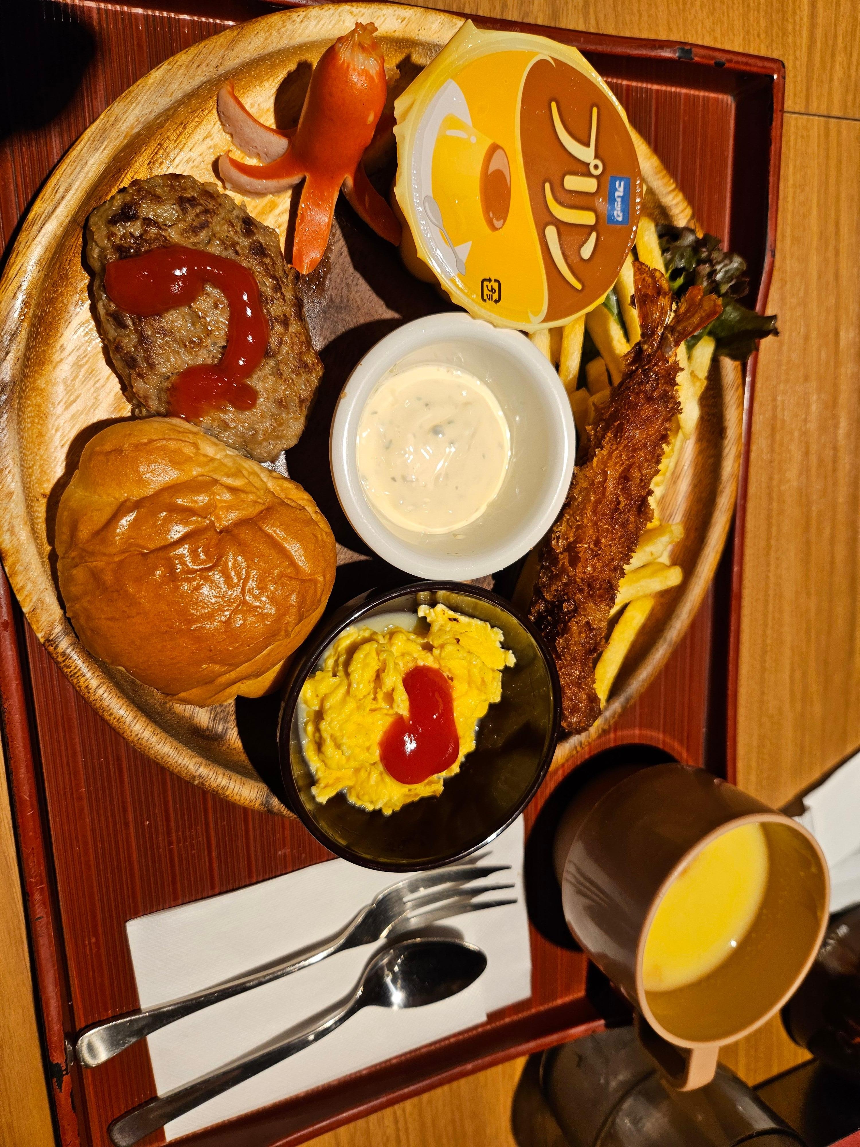 어린이 조식(700엔, 2025년 7월 기준)