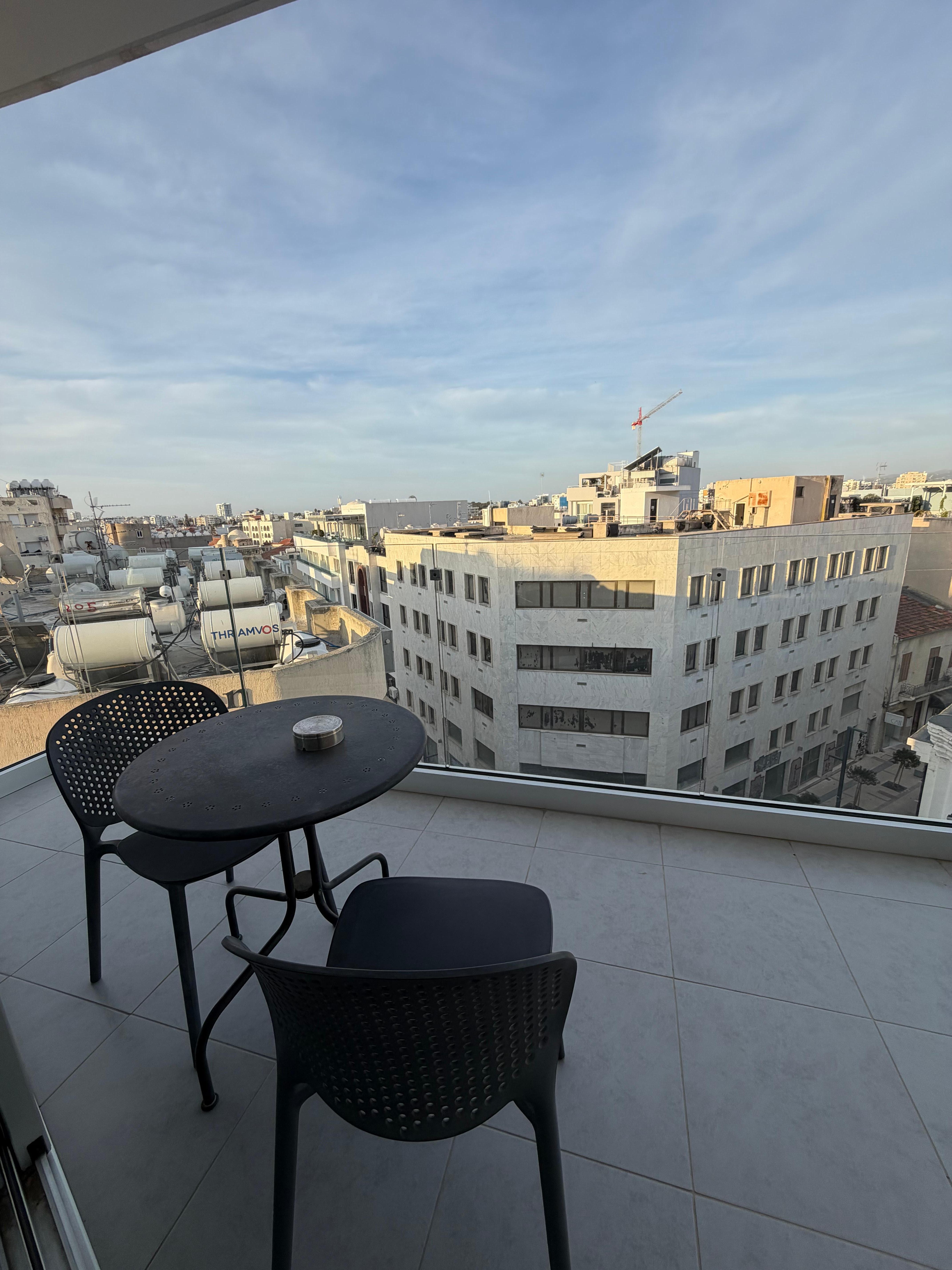 View from our balcony