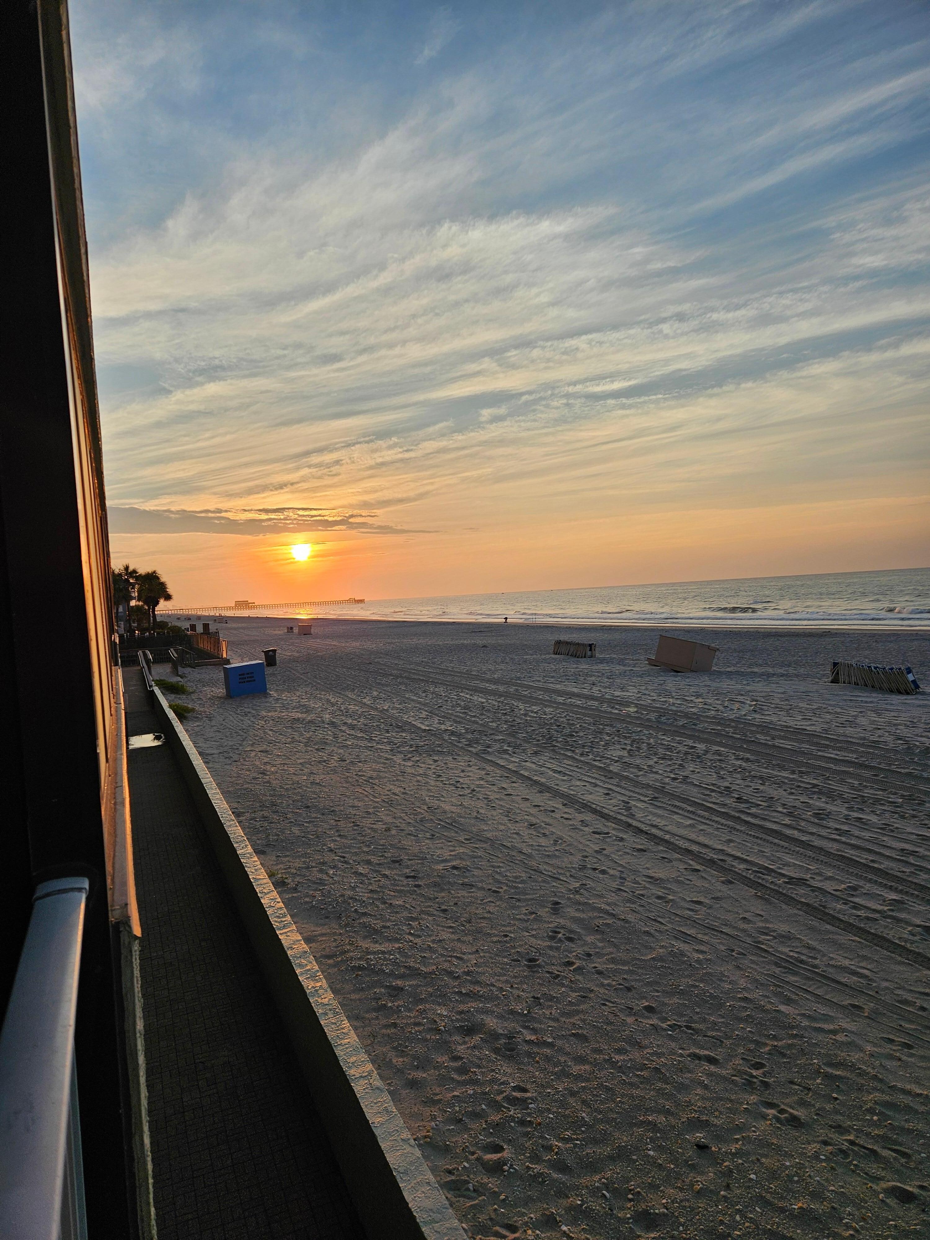 Looking left off the balcony.