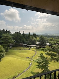 部屋からの景色は良し