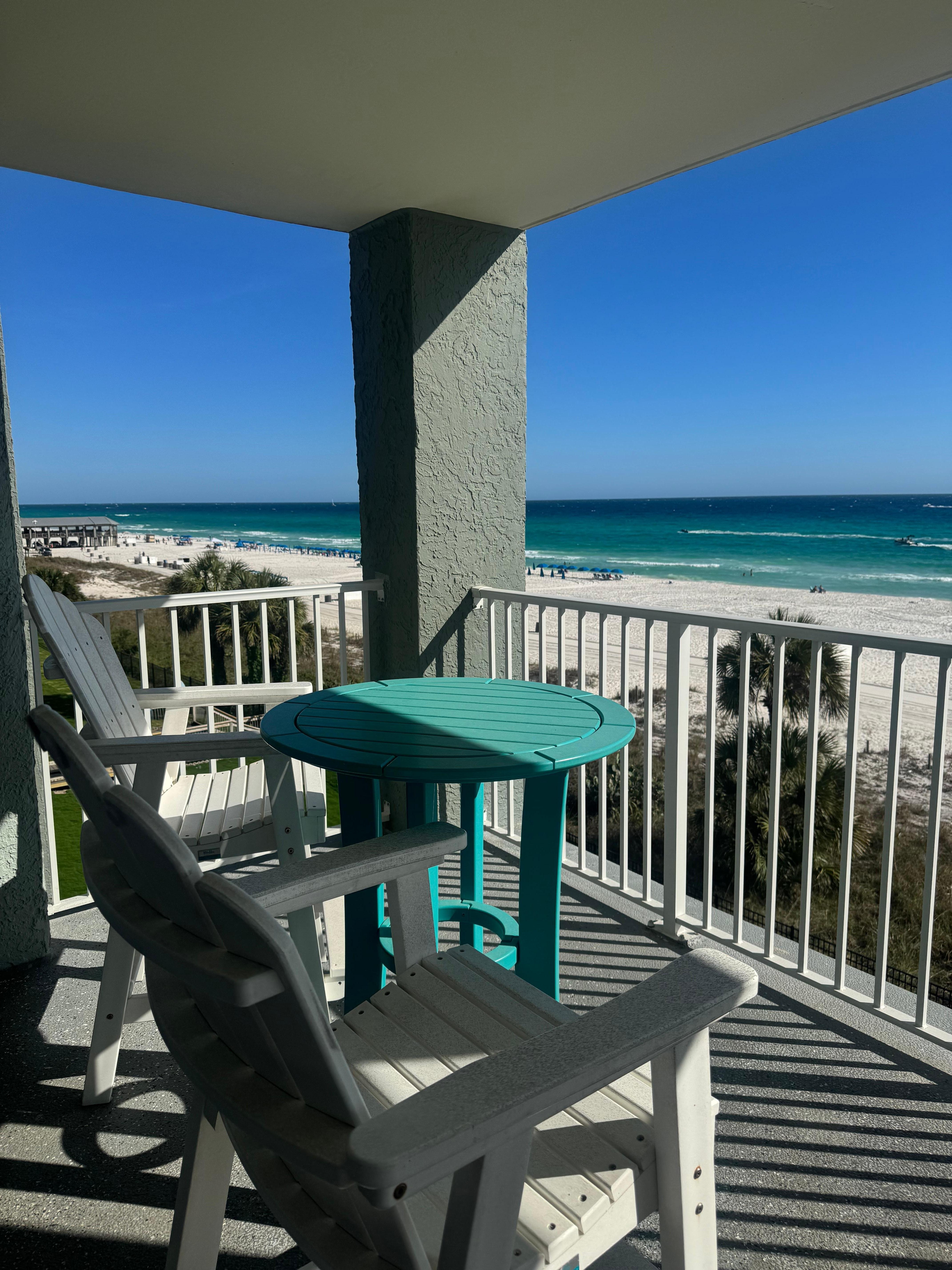 View from balcony 