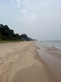 Miles of sandy shoreline!
