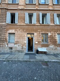 This is the front of the hotel.
