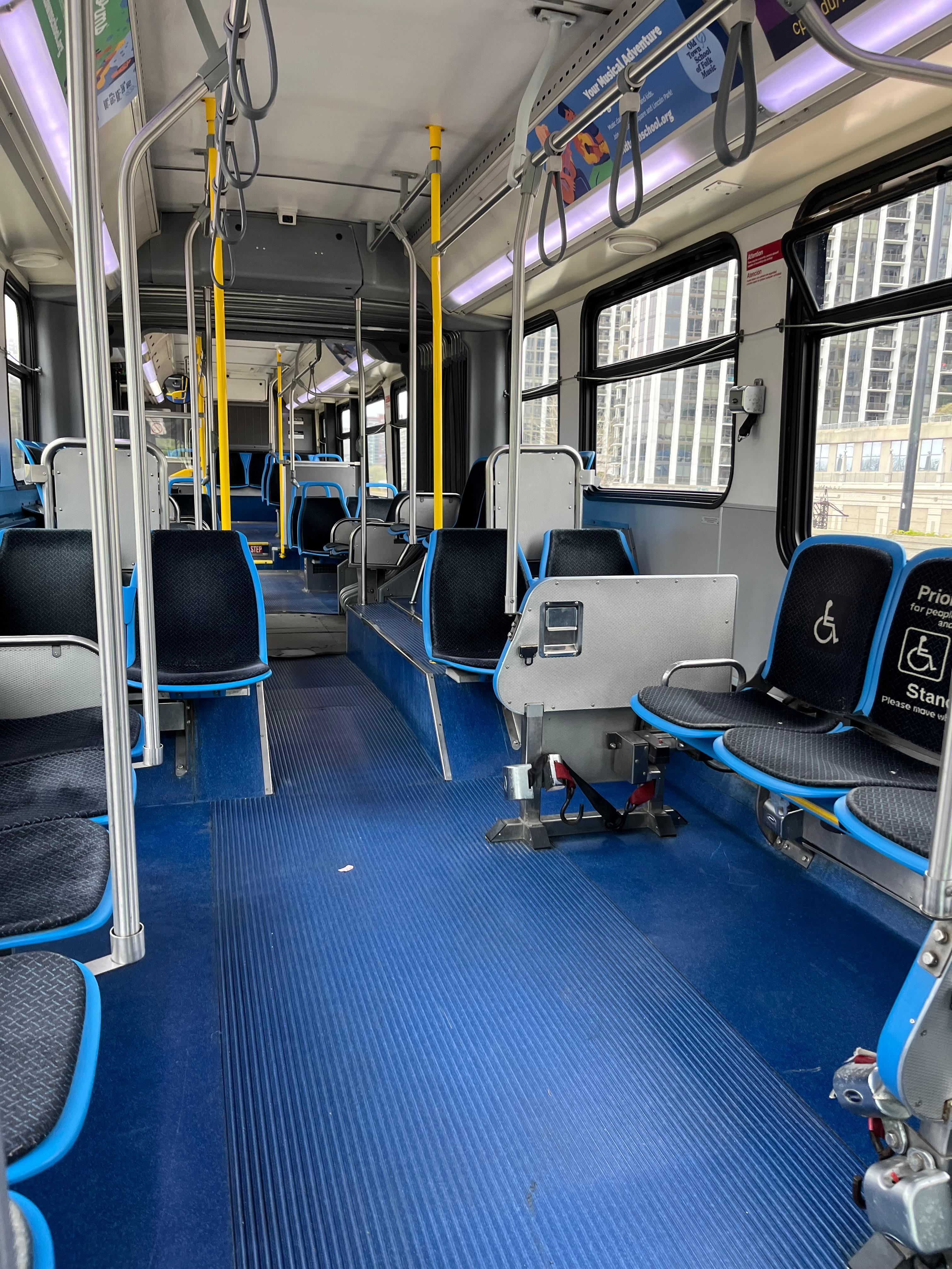 Busses to everywhere are clean and easily accessible