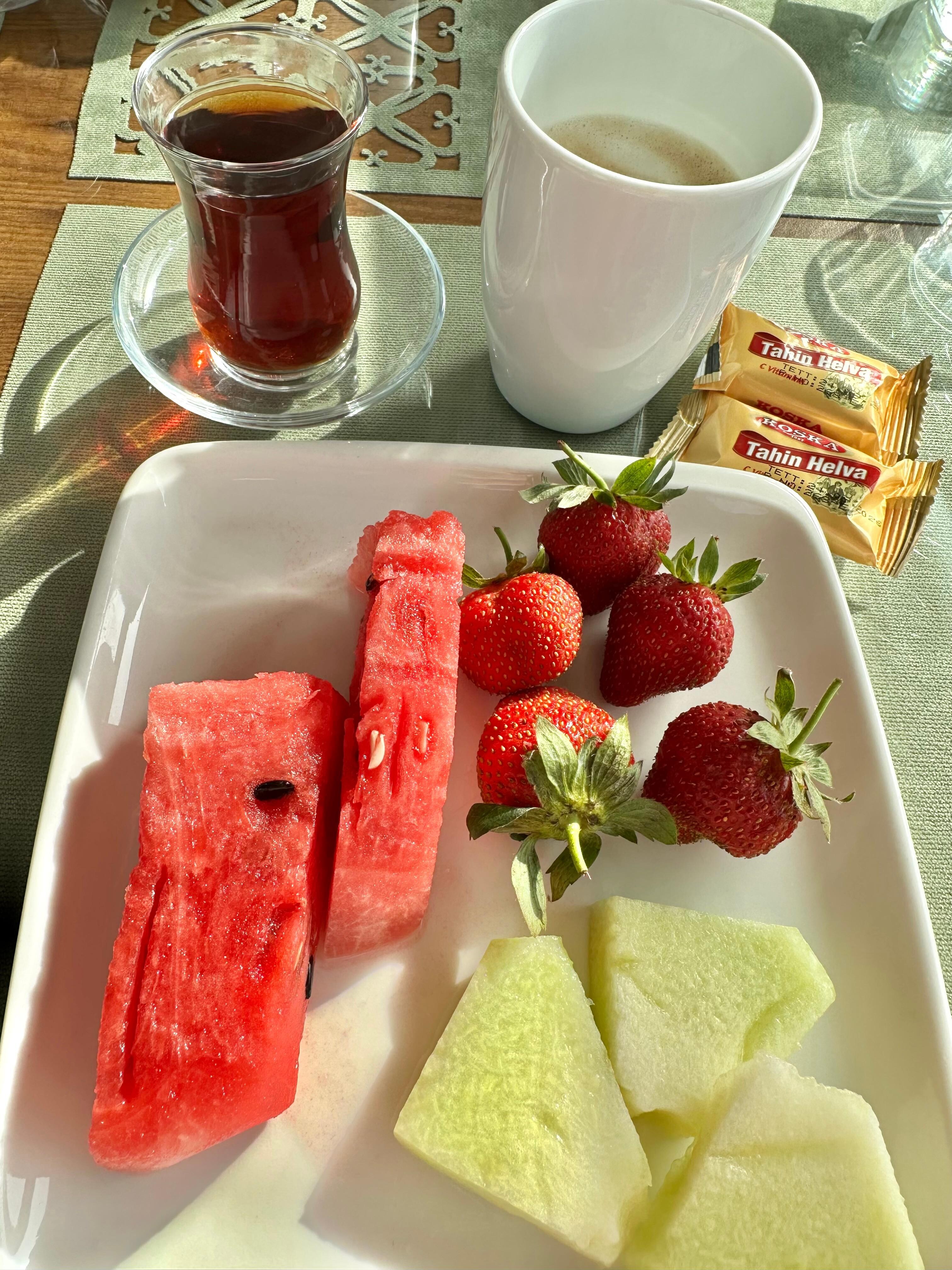 Frukt frukost.