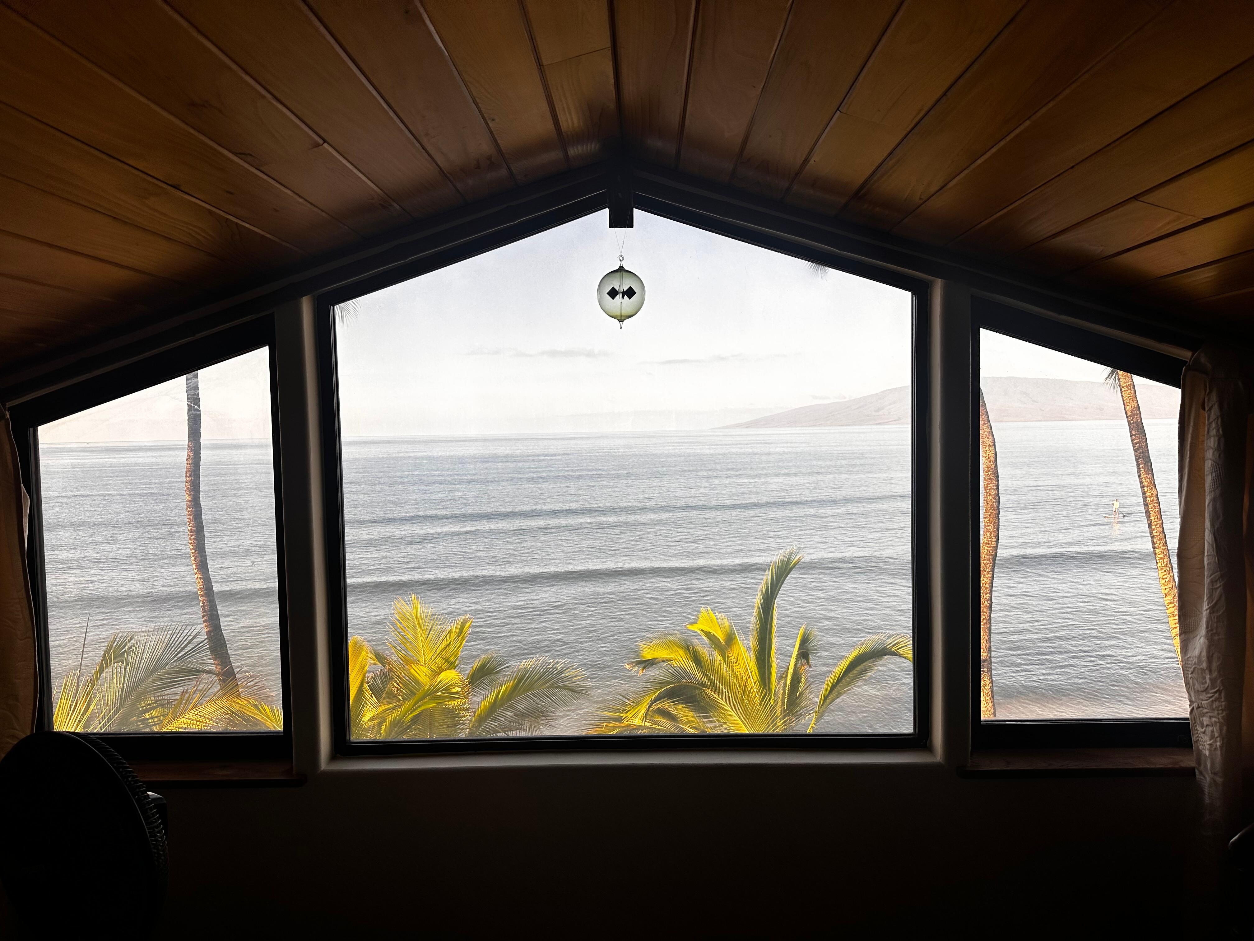 Upper bedroom facing the ocean