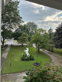 And a sumptuous garden in back!