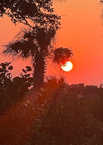 Sunset from dock