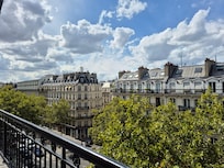 View from our little balcony!