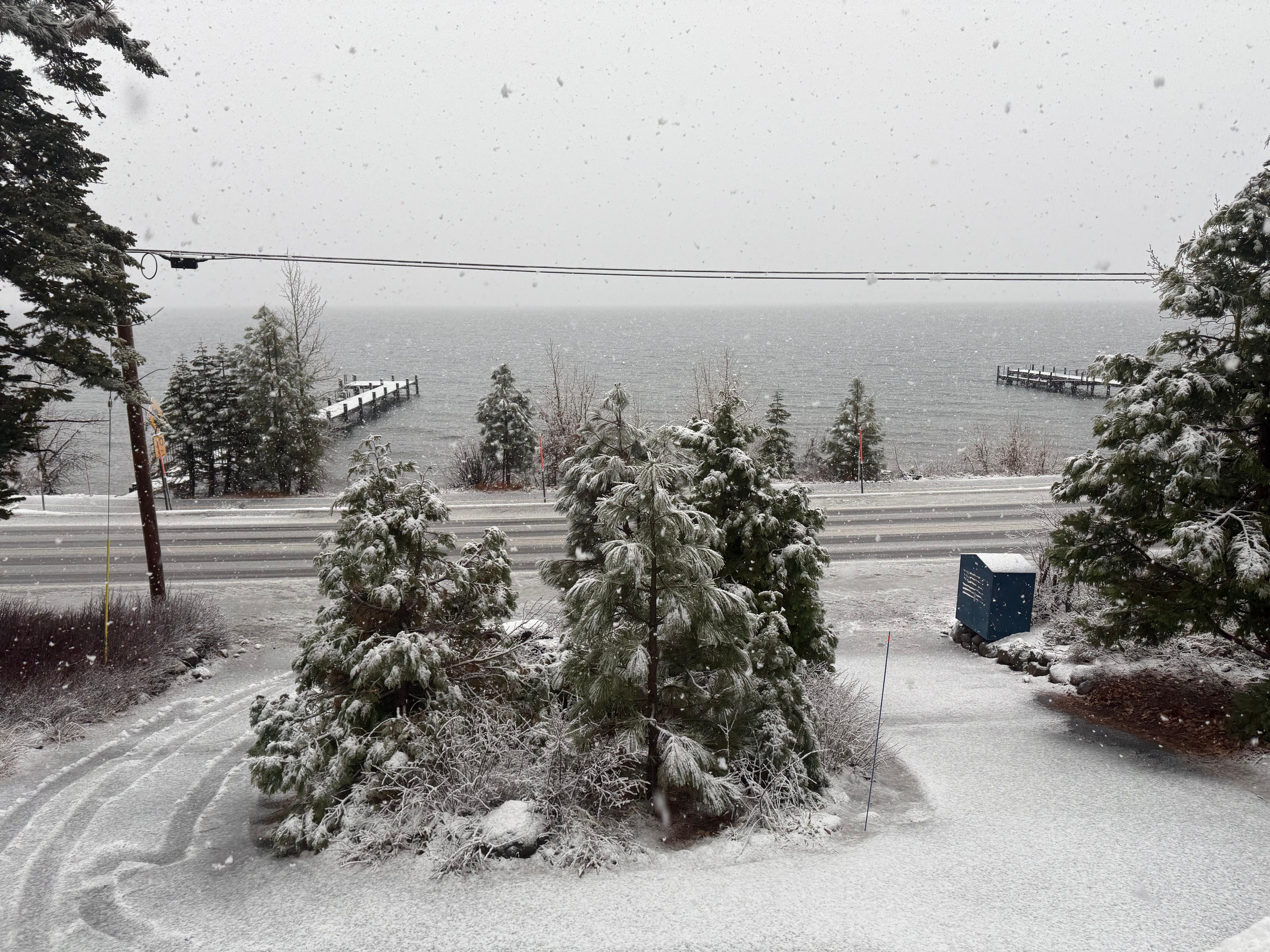 View from lounge area.