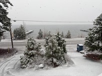 View from lounge area.