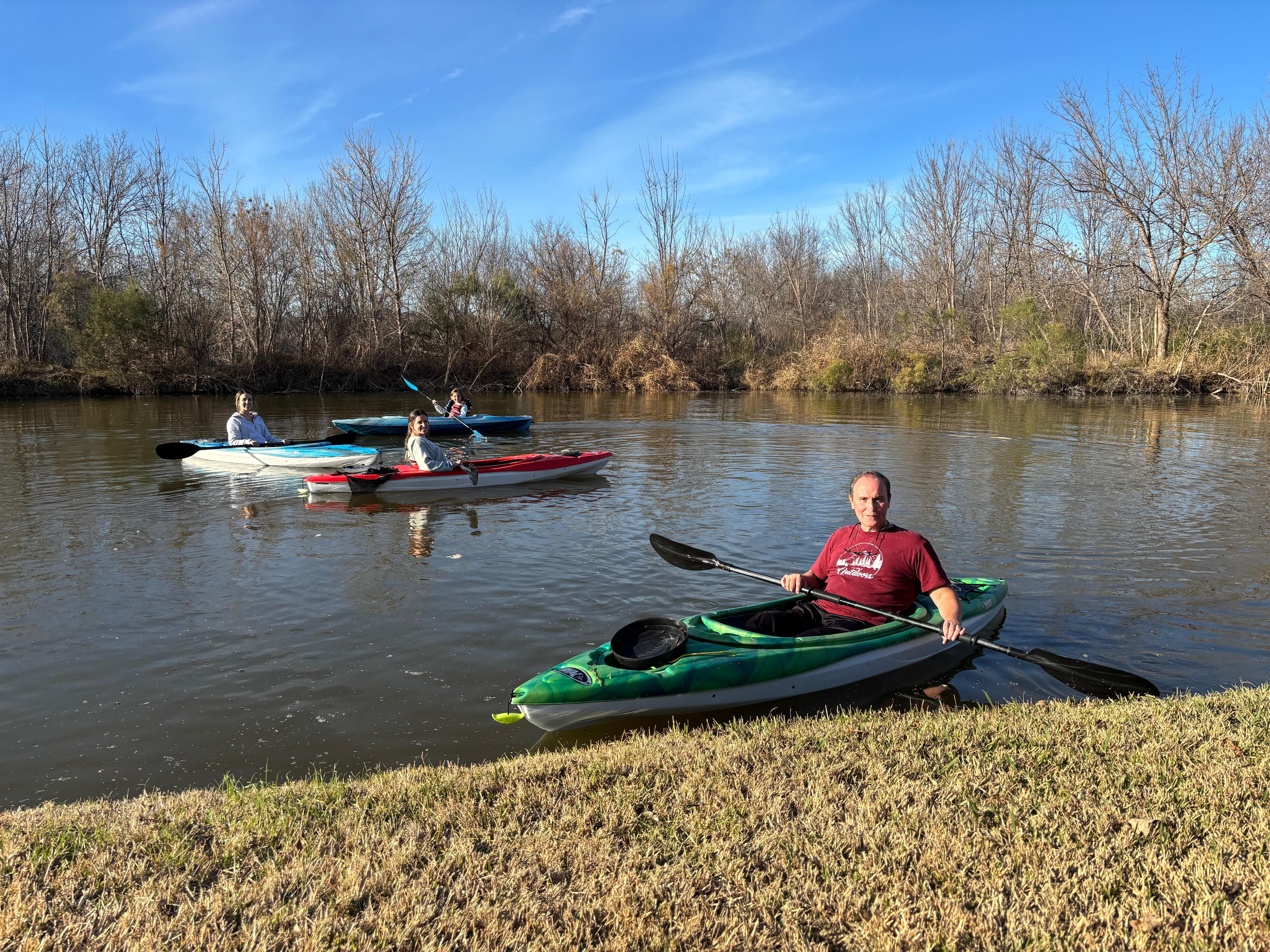 Lots of kayaking fun! 