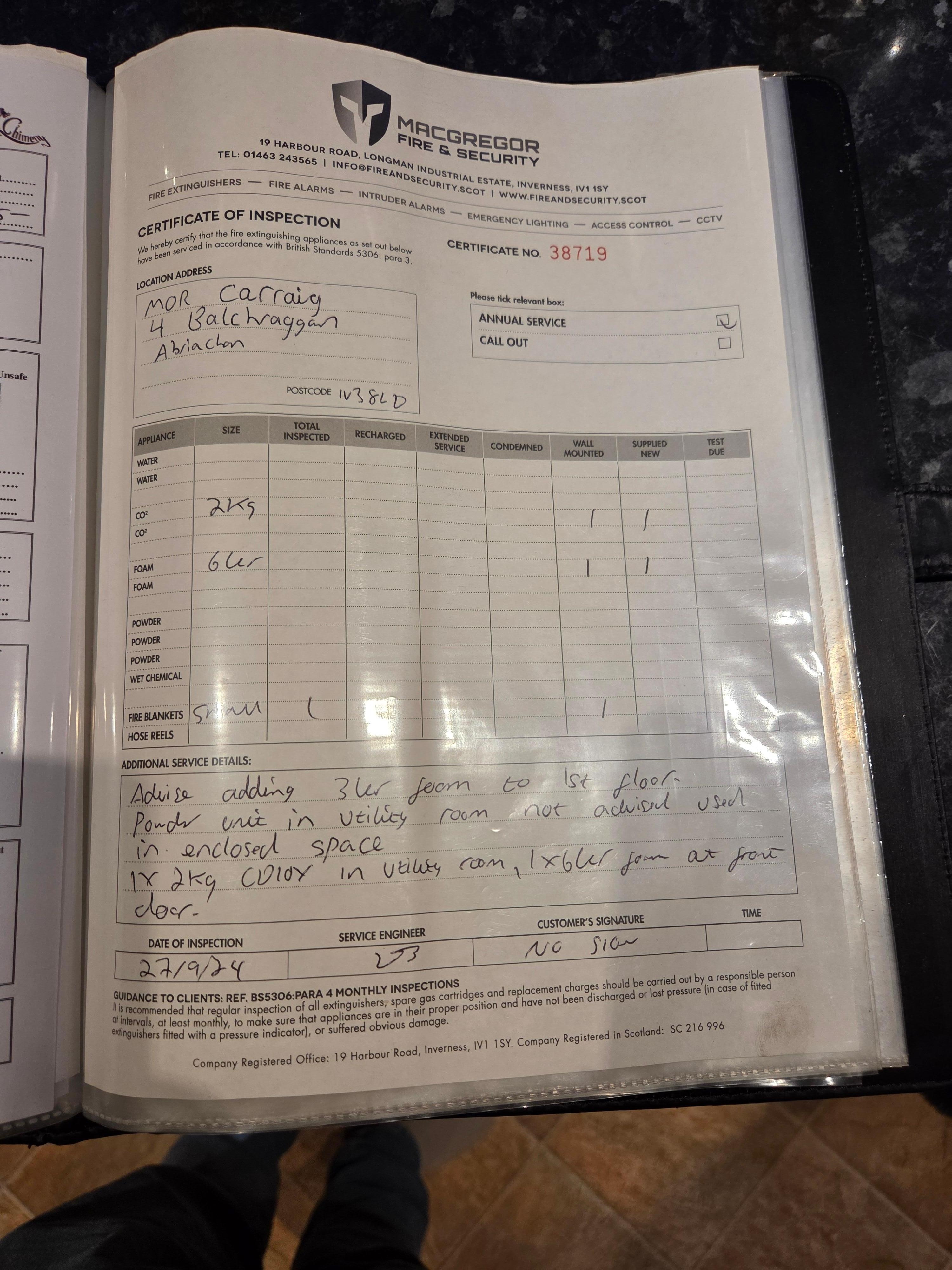 Out of date certificate