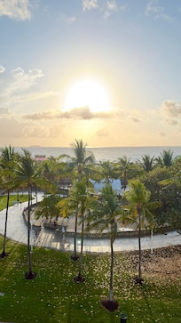 Morning view from our room.