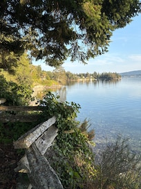 Another beautiful viewpoint on the property, just steps from the cottage