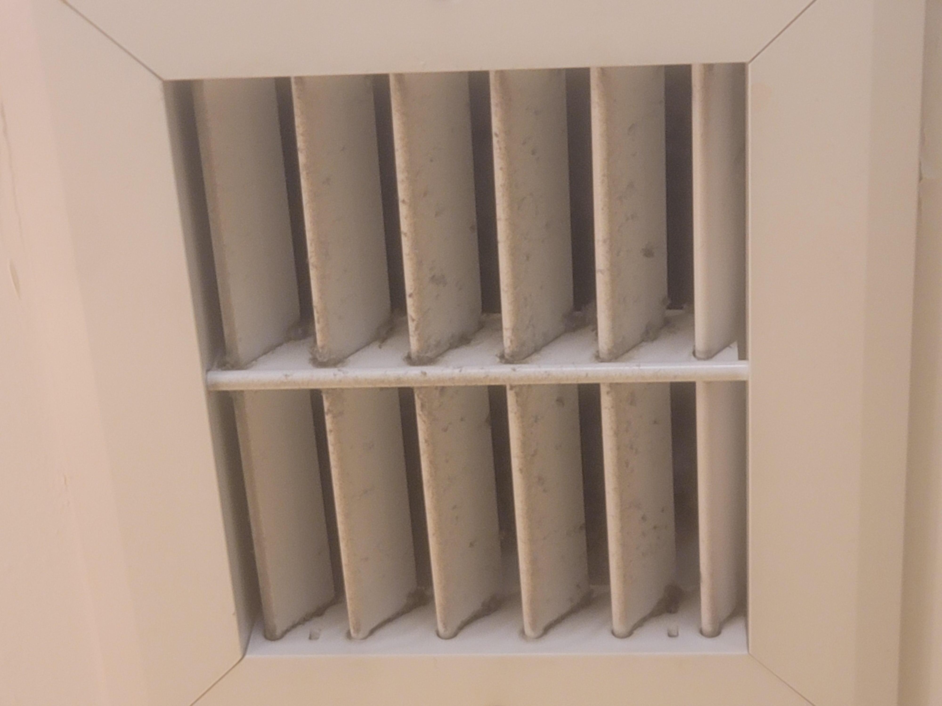 Air vent in bathroom was nasty 