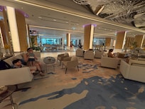 Waiting in the gorgeous lobby.3