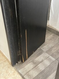 Bathroom door