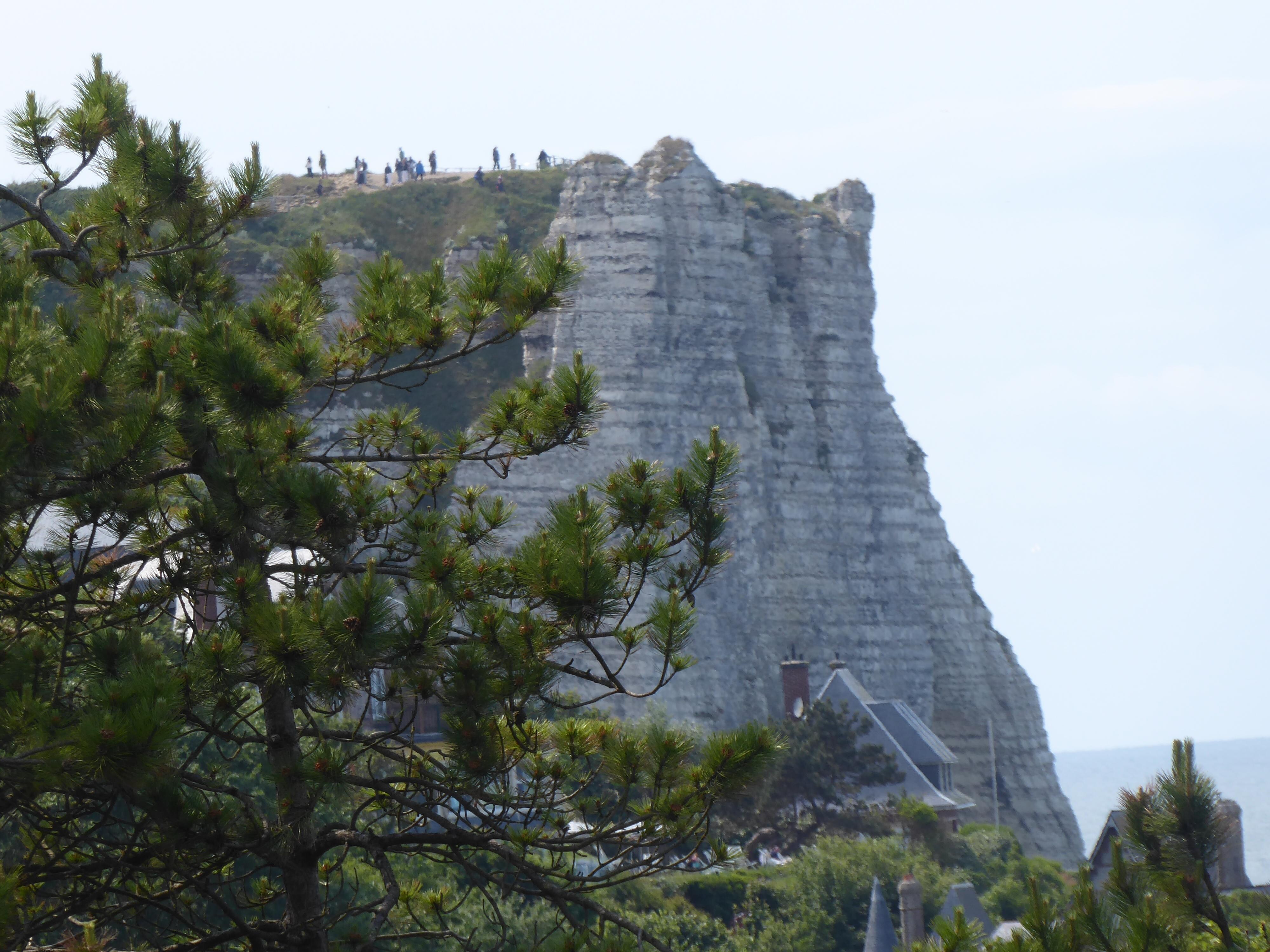 vue sur les falaises