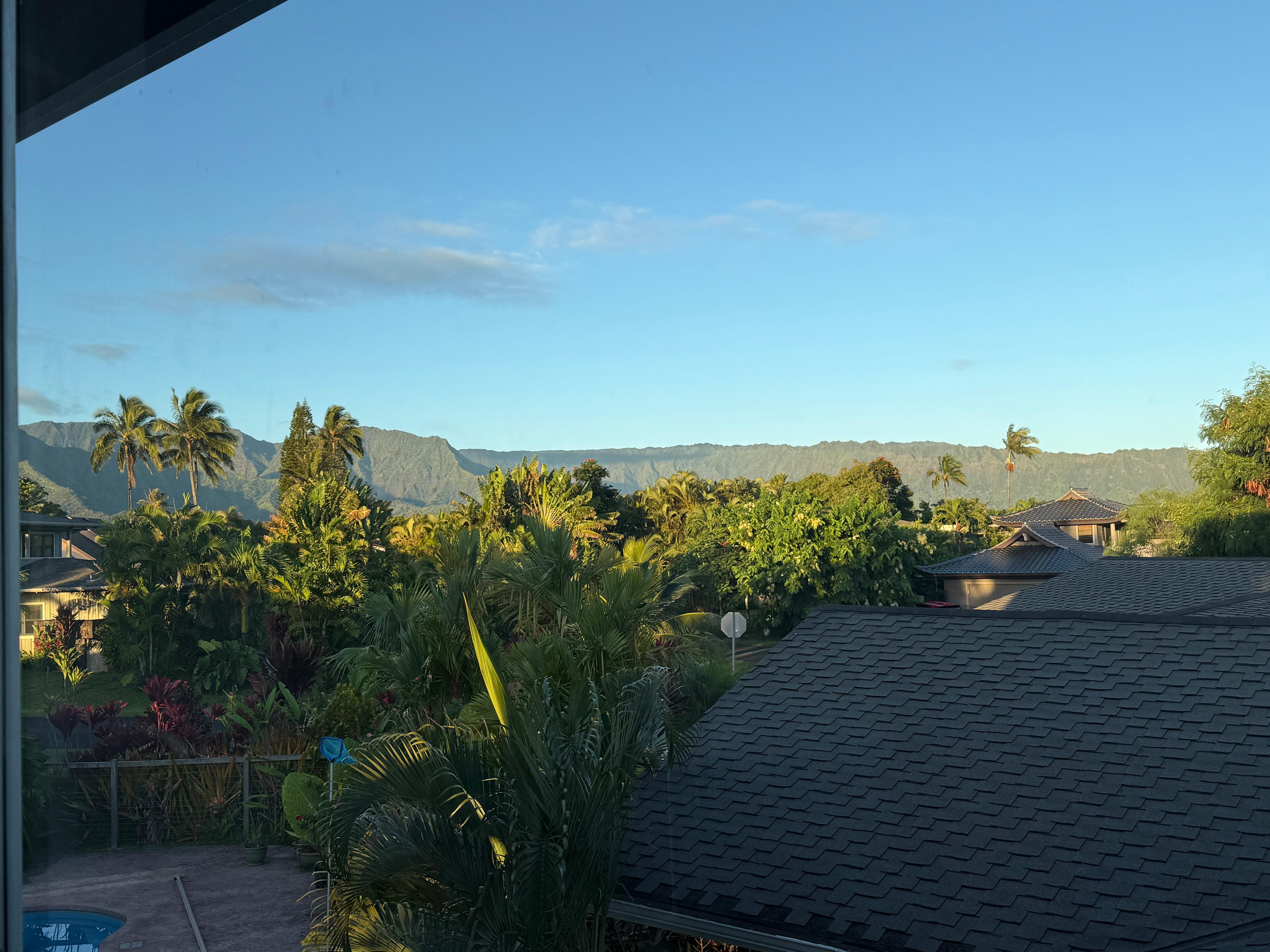 So peaceful in loft for morning coffee 