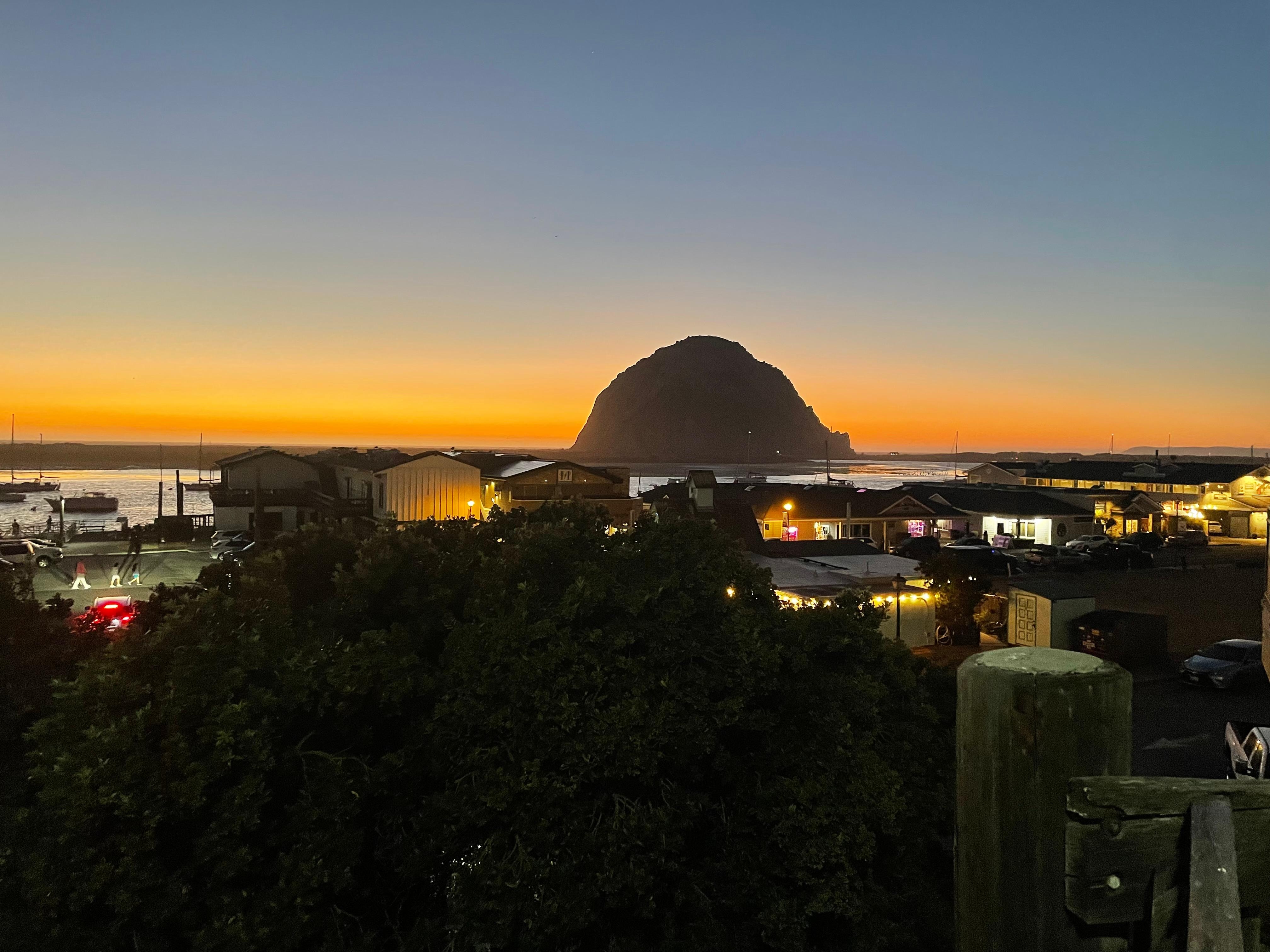 View from the second floor deck