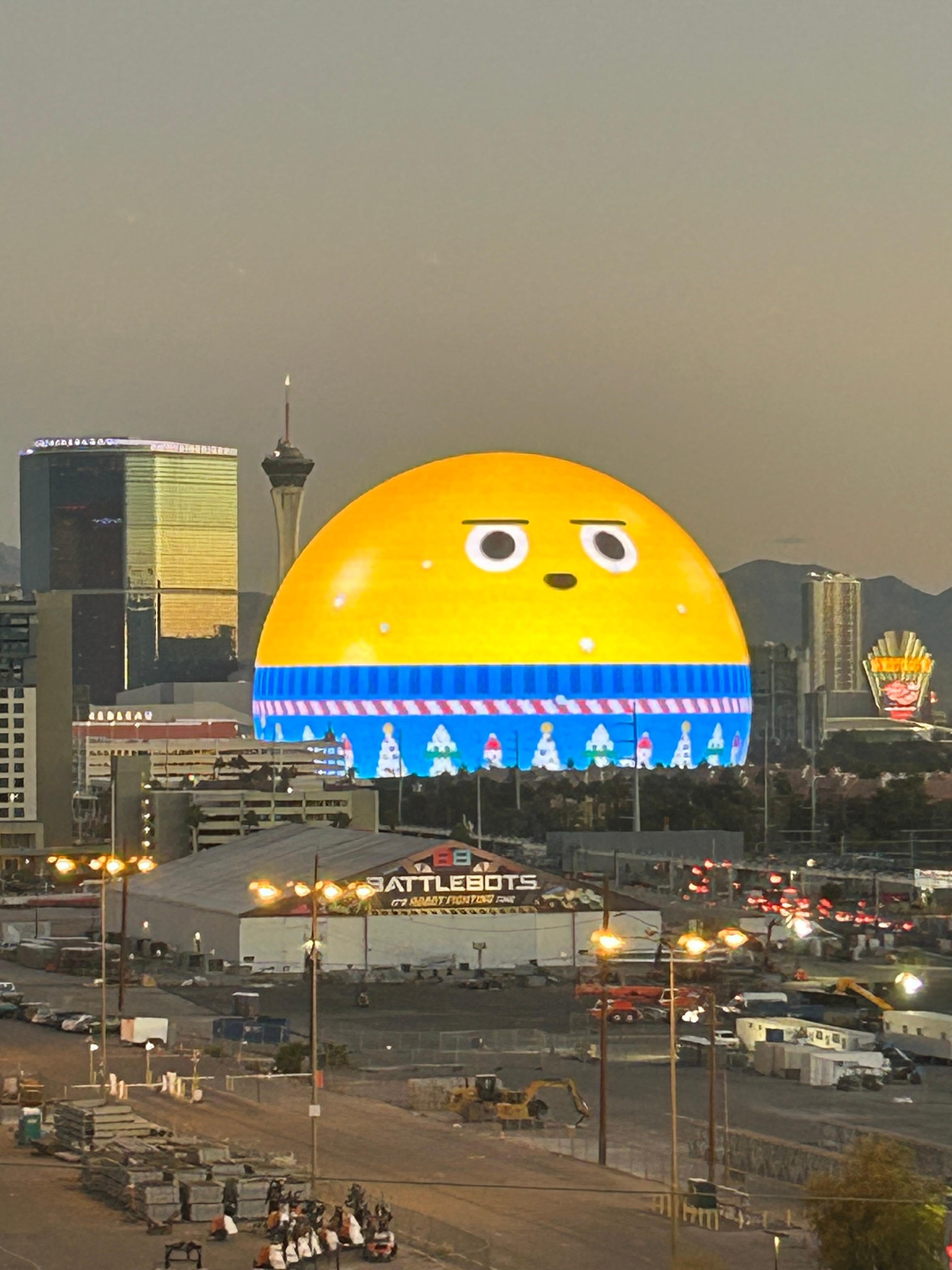 Great view of the sphere