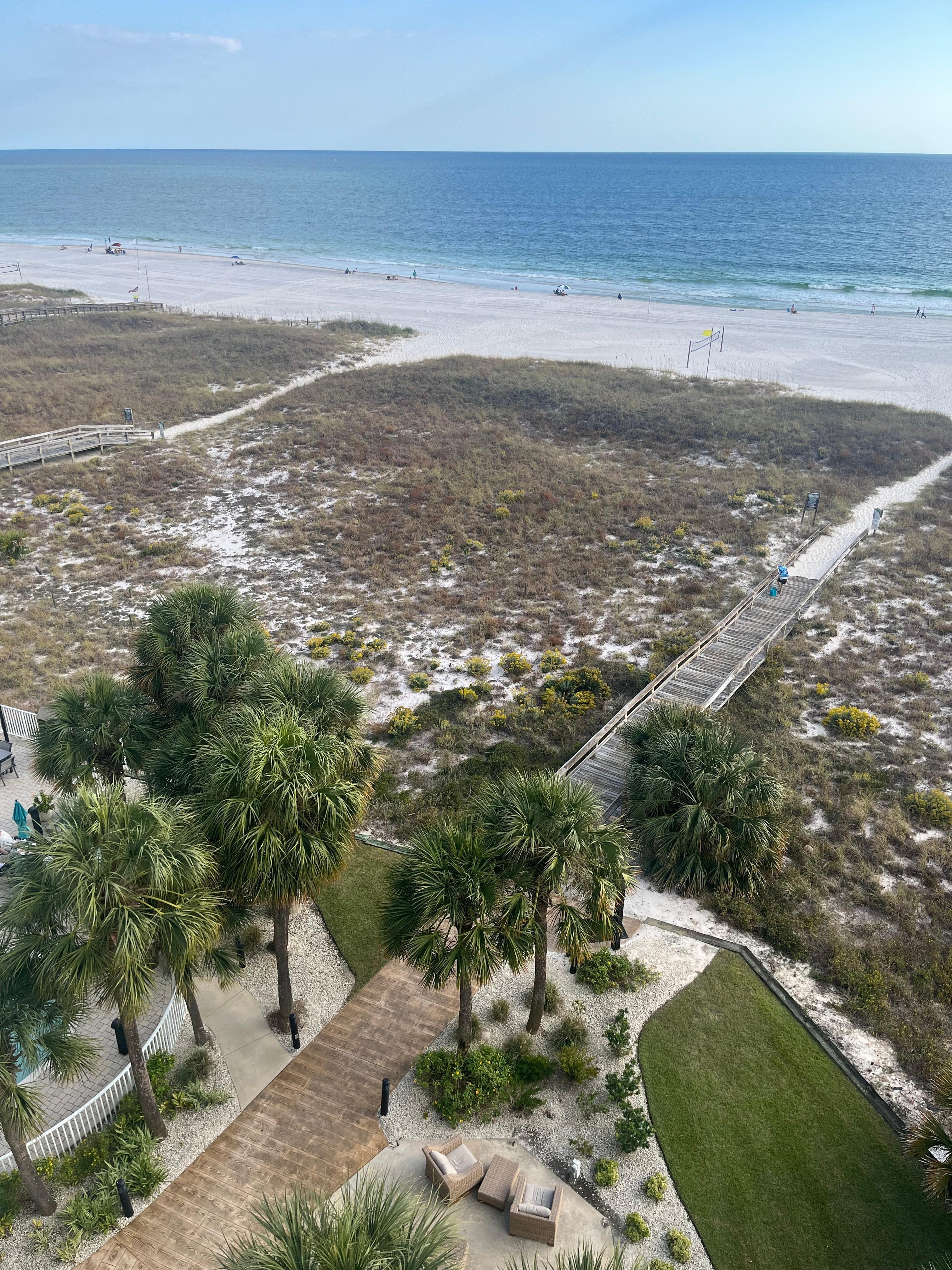 View from the balcony 