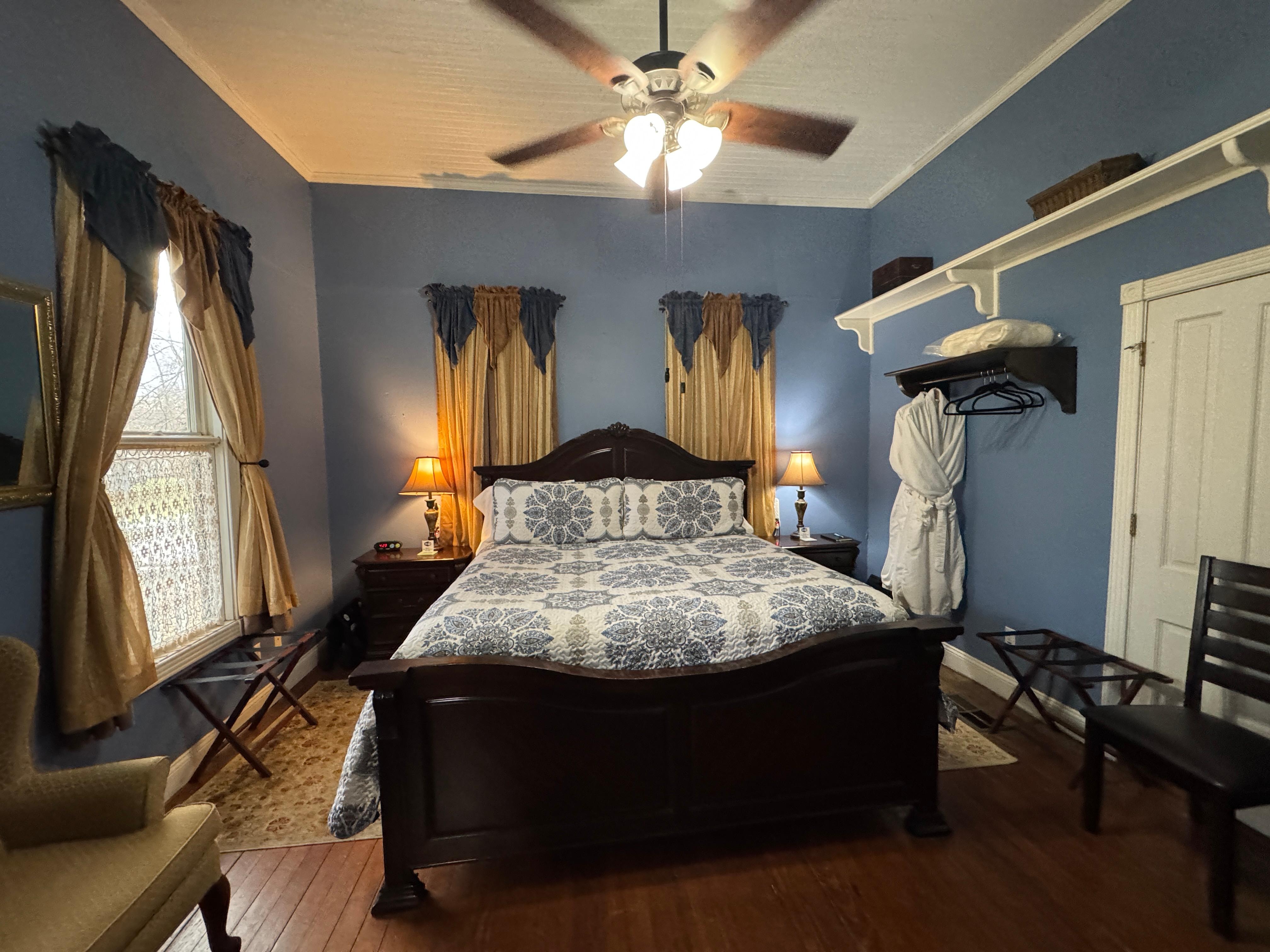 This is the white oak room. 