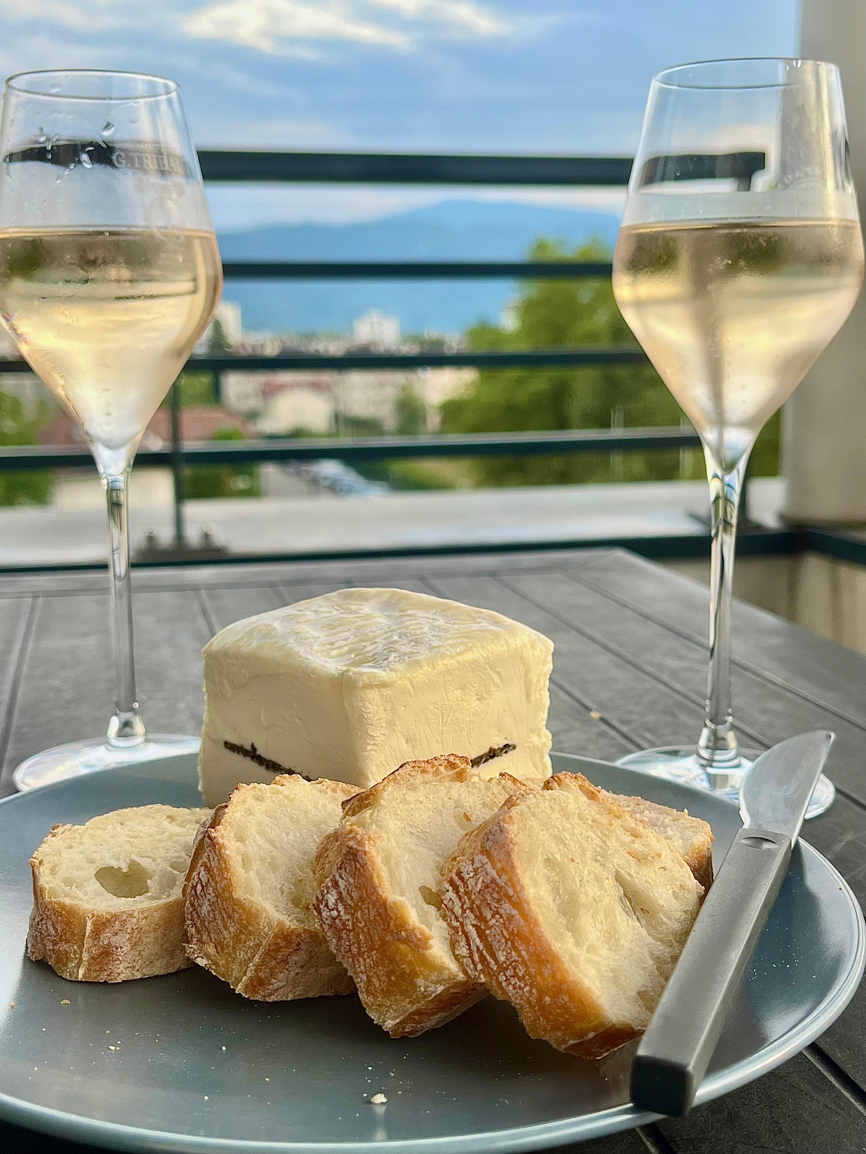 View from the balcony. The perfect way to spend a relaxing evening.