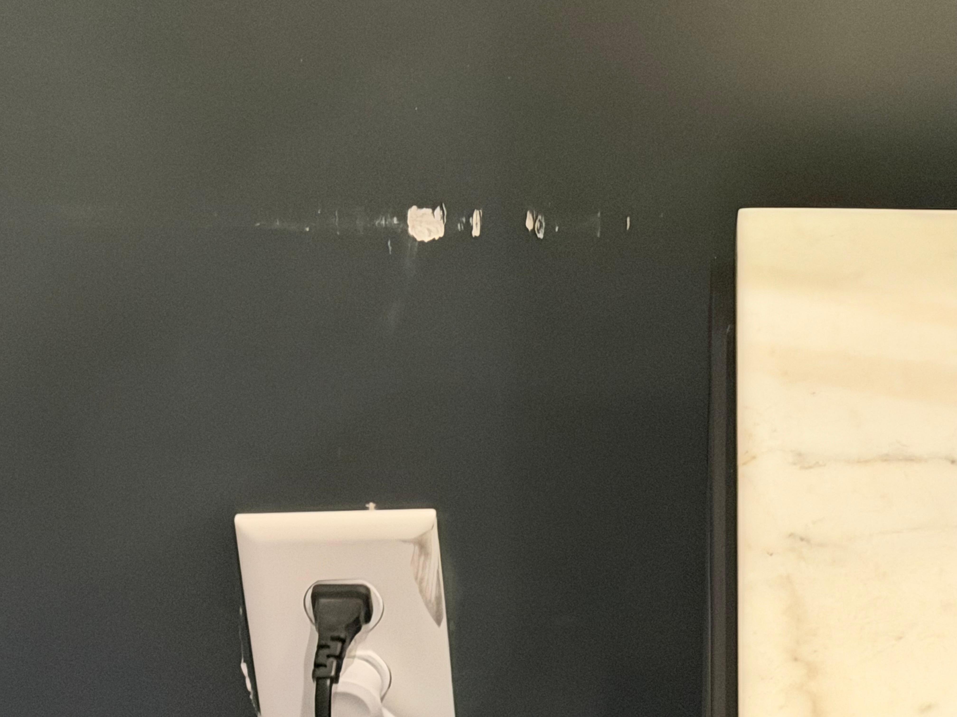 Rental damage in various places 