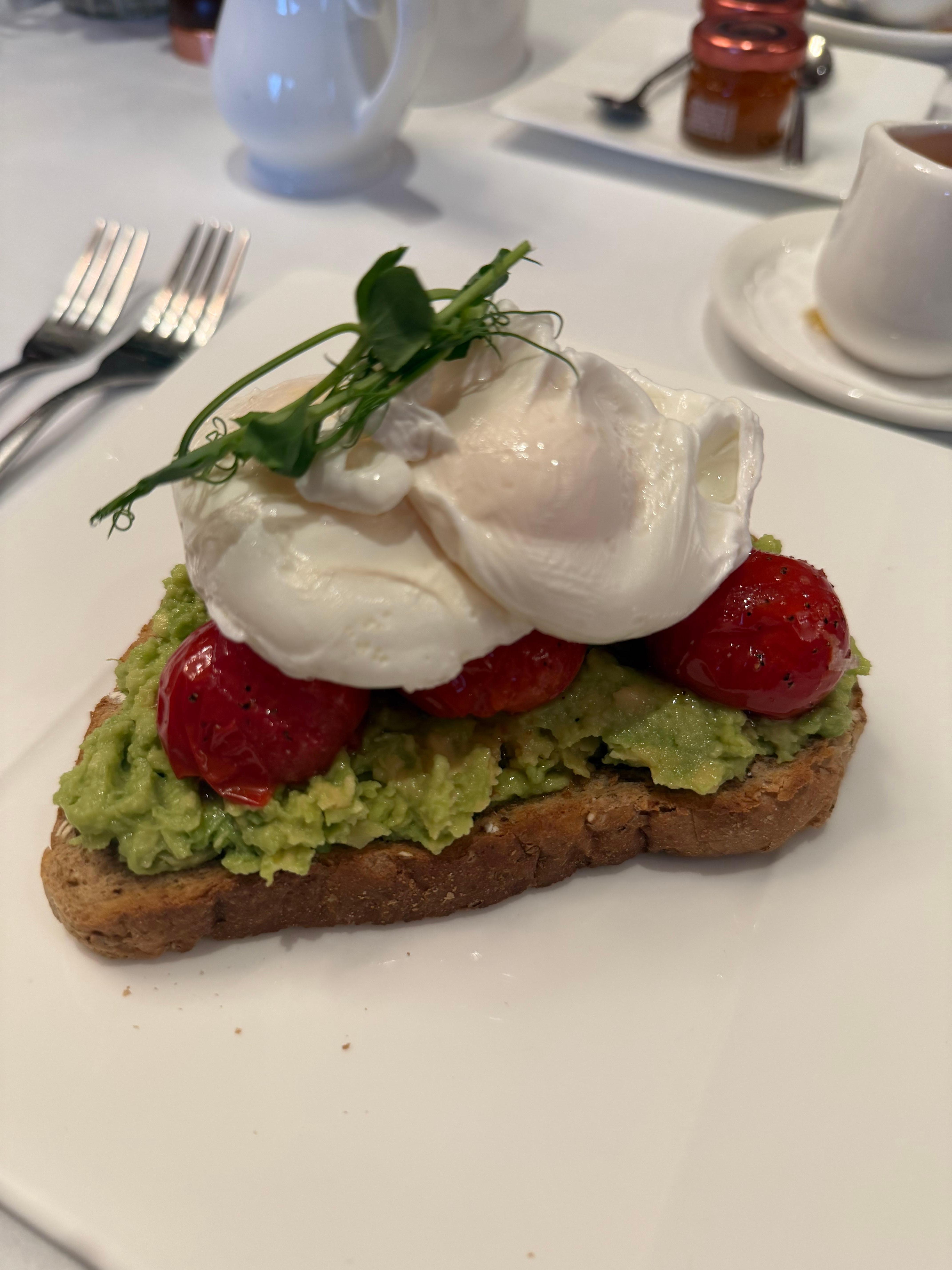 Breakfast order- included in stay. 