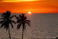 Sunset view across the street from the 5th floor.