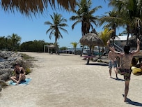 Some family time on the point.